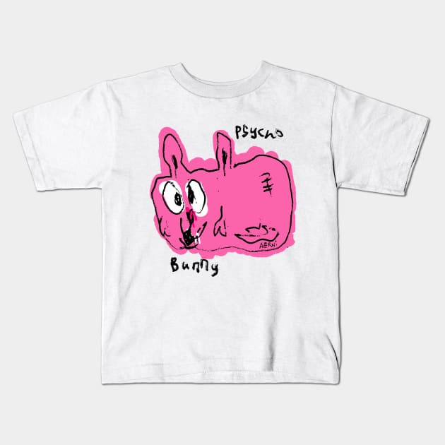 Psycho Bunny Kids T-Shirt by Justin Aerni Studios